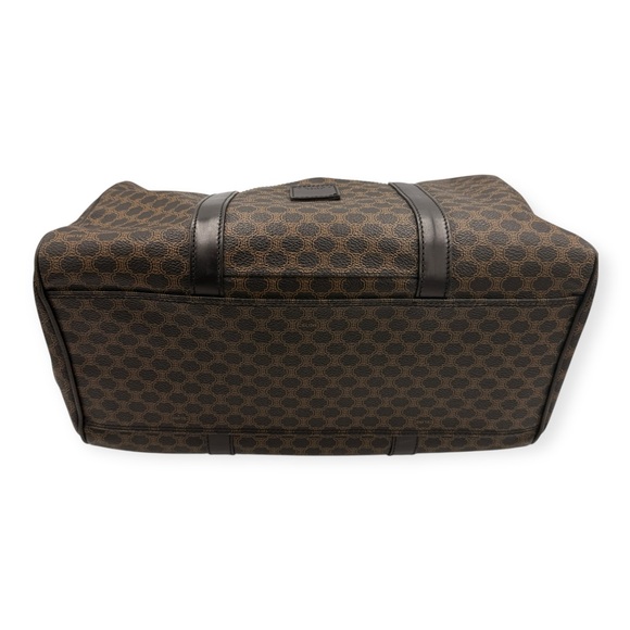 Celine Vintage Macadam Boston Bag Triomphe Canvas - Picture 3 of 14